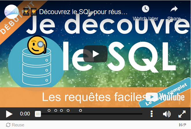 SQL Découverte